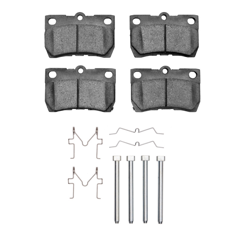 Lexus IS250 Brake Pads - Rear - R1 Concepts - Semi Met - `06-`13